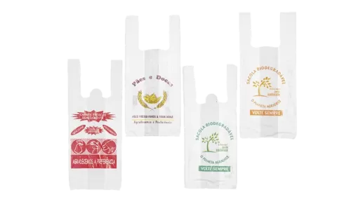 Sacola Plástica Impressa Padrão