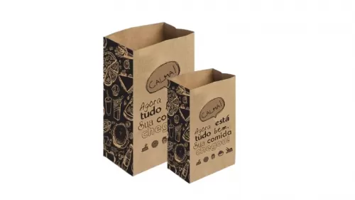 Sacola Kraft Delivery